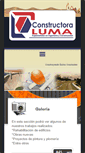 Mobile Screenshot of constructoraluma.com